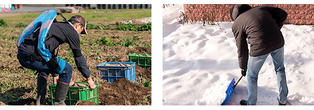 農作業・雪かき